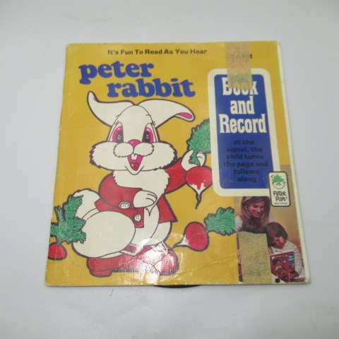 1971★70's★Peter rabbit★Peter Rabbit★book＆record★book★record★picture book★record★★ 