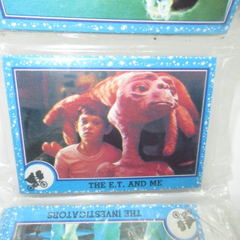 80's ★1982★Vintage★ET★DEAD STOCK★Trading Cards ★Set of 42★TRADING CARDS★Doll★Plushie★Figure★ 