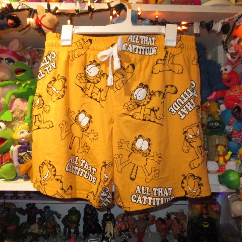 GARFIELD★Garfield★★Shorts★Half pants★Pajamas★Room pants★Orange★Men's★M size★New item★ 