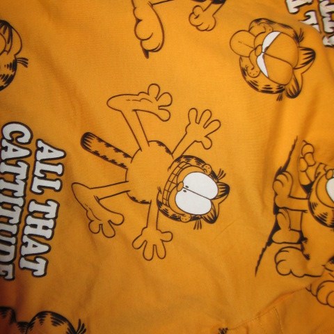 GARFIELD★Garfield★★Shorts★Half pants★Pajamas★Room pants★Orange★Men's★M size★New item★ 