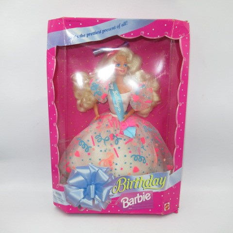 1994★90's★Barbie★Birthday Barbie★Birthday Barbie★Dress★Figure★Doll★Plushie★Vintage★ 