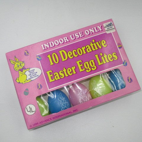 Vintage★Easter★Easter Egg★Rabbit★Egg★Decoration Light★Party Light★10 Light★INDOOR★Doll★Plush Toy★Dead Stock★ 