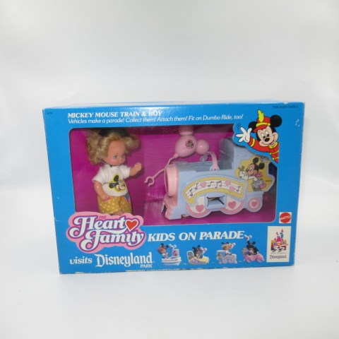 1990★Heart Family★Mattel★Mattel★Heart Family★Doll★Figure★Plushie★Barbie★Barbie★Visits Disneyland★Disneyland★Train★ 