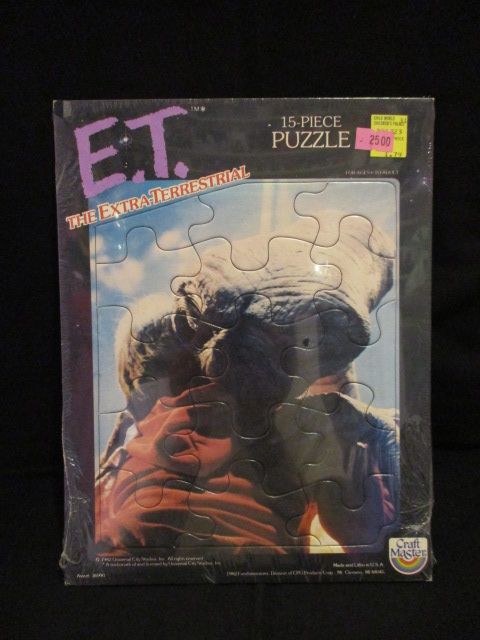 1982★80's★Vintage★Movie ET★Eety★Puzzle★Figure★Plush★Doll★Figure★ 