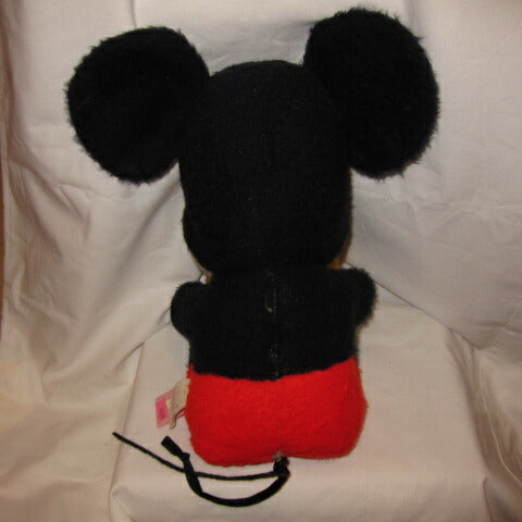 Vintage★Mickey Mouse★Mickey★Plush★Doll★Old★Disney★Mickey Mouse★DISNEY★Walt Disney Productions 