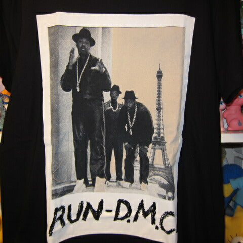 RUN DMC★T-shirt★Doll★Figure★M size★Old school★HIP HOP 