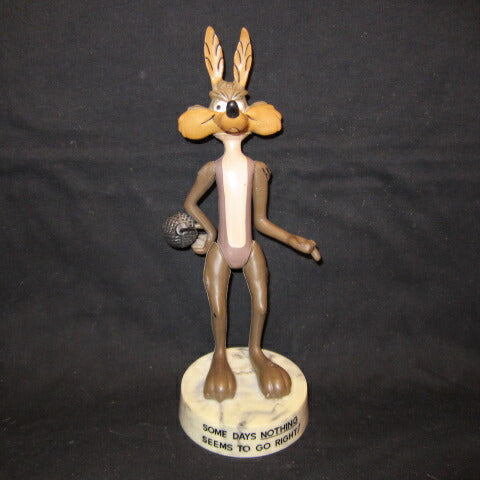 1971 ★ Vintage ★ LOONEY TUNES ★ Looney Tunes ★ Looney Tunes ★ Wile E. Coyote ★ DAKIN ★ Stuffed animal ★ Soft vinyl figure ★ Figure ★ Doll ★ 