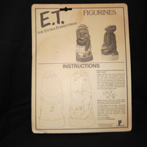 1982 ★ ET ★ Vintage ★ Movie ET ★ Painted figures ★ Universal Studios ★ Eaty ★ Figurines ★ Stuffed animals ★ Dolls ★ Figures ★ Crossdressing 