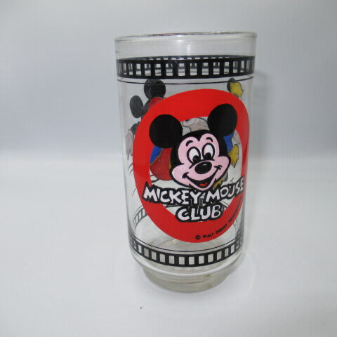 Disney★Disney★Mickey Mouse Club★Mickey Mouse Club★Glass★Cup★Mug★Vintage★Old★Figure★Doll 