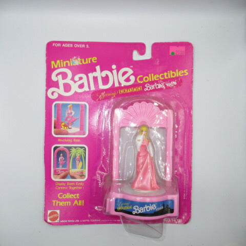 1990年★バービー★Barbie★miniフィギュア★コレクション★人形★ミニチュアバービー★ピンク★Enchantment　barbie