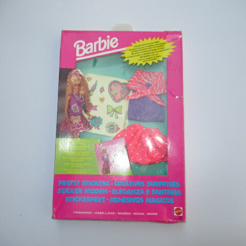 1992★90's★Barbie★Barbie★Clothes★Dress up★Sticker★Stickers★Figures★Dolls★ 