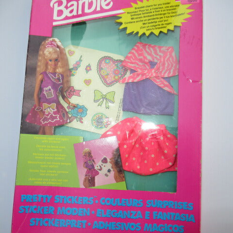 1992年☆90's☆Barbie☆バービー☆洋服☆着せ替え☆Sticker