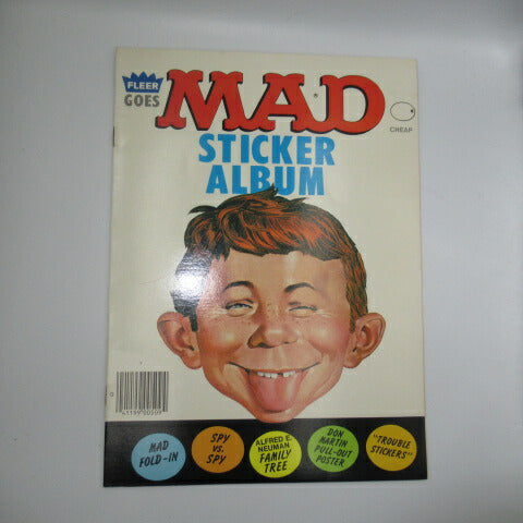 1983★80'S★ Alfred E Neuman★Mad Magazine★MAD Magazine★MAD-kun★Sticker Album★STICKER ALBUM★Figure★Doll 
