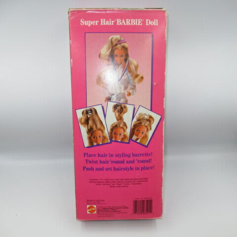 80's★1984★Super Hair Barbie★Super Hair Barbie★VINTAGE★Vintage★Doll★Figure★ 