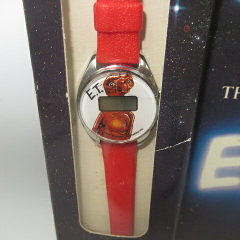動作未確認★1982年★80'S★映画E.T.★時計★腕時計★フィギュア★人形★ビンテージ★ディスプレイ