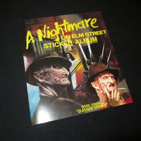 1989年★80's★フレディ・クルーガー★Freddy Krueger★エルム街の悪夢★From A Nightmare ON ELM STREET★ステッカーアルバム★フィギュア★人形★ぬいぐるみ★フィギュア★