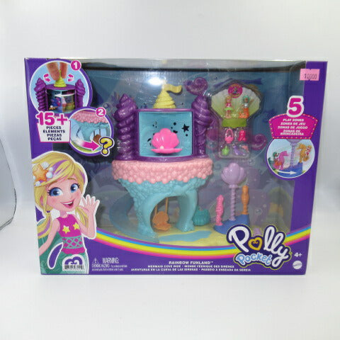 2020★Polly Pocket★House★Doll★Figure★Playhouse★Dollhouse★RAINBOW FUNLAND★Rainbow Funland★Ocean★Castle★20x20cm 