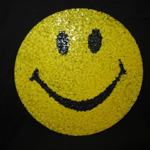 70's★Vintage★Smile★Smiley★popcorn art★Popcorn art★Wall hanging★Wall decoration★Old★Doll★Figure★35cm 