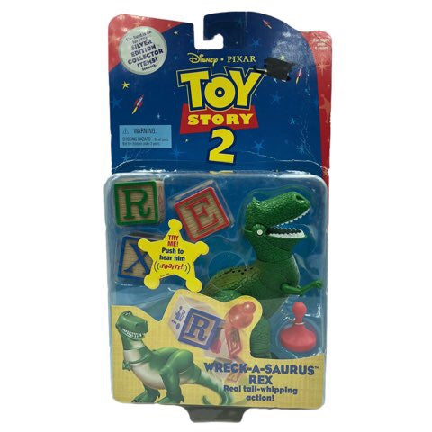 TOY STORY★Toy Story★REX★Rex★Dinosaur★Doll★Figure★DISNEY★Disney★Blistered★14cm 