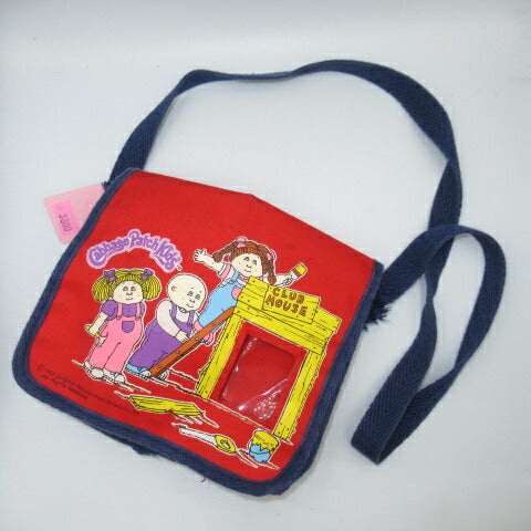 80's ★ 1983 ★ Cabbage Patch Kids ★ Cabbage doll ★ Shoulder bag ★ Girl ★ Doll ★ Figure ★ Baby ★ Red ★ Loose 