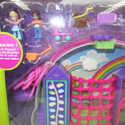 2019 ★ Polly Pocket ★ Compact ★ Doll ★ Figure ★ Play house ★ Dollhouse ★ 3D ★ Rainbow ★ Rainbow ★ Rainbow ★ Bag ★ Shoulder