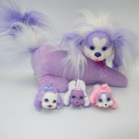 A baby is born from the womb! Reprint★Pet Surprise★Puppy Surprise★Pet Surprise★Puppy Surprise★Stuffed animal★Doll★★Dog★Purple 
