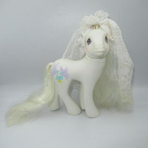 Vintage★G1★80's★My Little Pony★My Little Pony★Doll★Figure★Wedding pony★Wedding pony★Pigeon★With wedding veil 