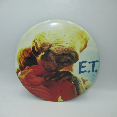 1982★80'S★Movie ET★Large tin badge★Badge★Figure★Doll★Vintage★Diameter 15cm 