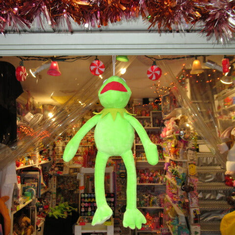 The Muppet Show★muppets★Kermit★Stuffed animal★Doll★Figure★Sesame Street★KERMIT★40cm★New★With suction cup 