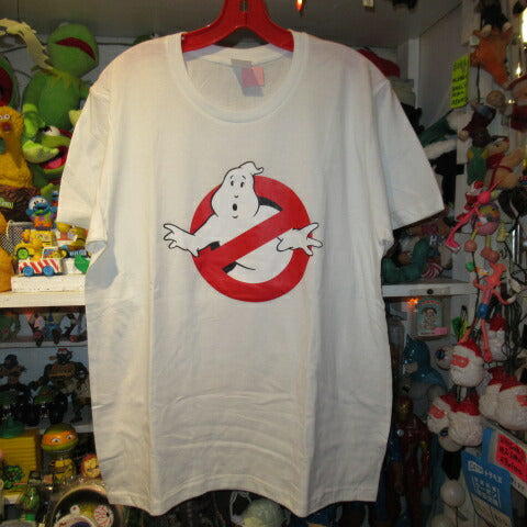 GHOSTBUSTERS★Ghostbusters★Ghost★T-shirt★Plush toy★Doll★Figure★L size★New★White 