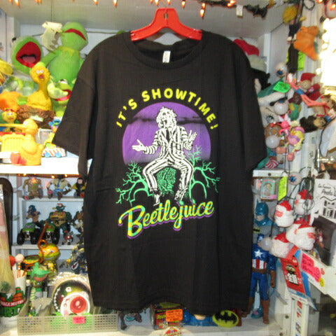 Beetlejuice★Beetlejuice★T-shirt★Doll★Figure★Tim Burton★XL size★Black 