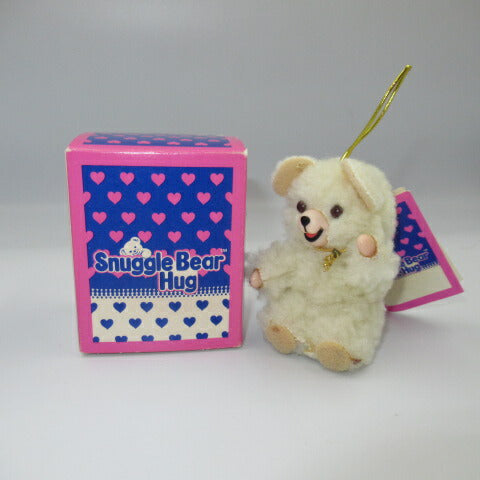 80s ★ 1986 ★ Snuggle ★ Snuggle Bear ★ SNUGGLE BEAR ★ Fur Fur ★ Ornament ★ Christmas ★ Doll ★ Stuffed animal ★ With tag 
