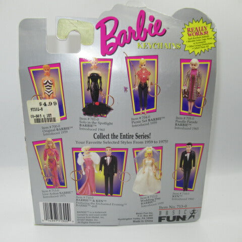 Vintage★1997★90's★Barbie★Barbie★Figure keychain★Keychain★Figure★Doll★10.5cm★Hippie 