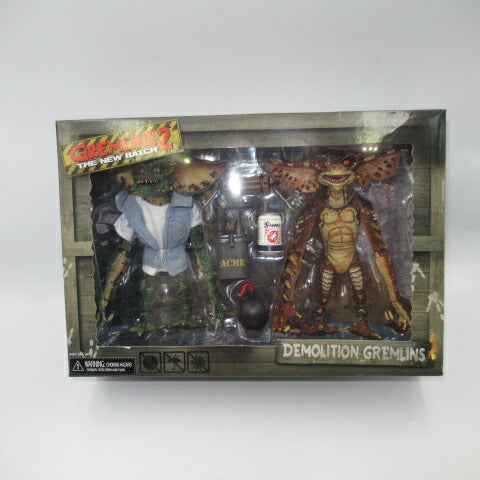 NECA★GREMLiNS2★Gremlins★DEMOLITION GREMLINS★Brain★Stripe★Figure set★GIZMO★Gizmo★Figure★Doll★With dynamite★New 