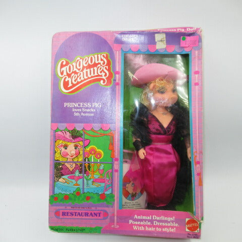 rare! 70's★1979★Vintage★MATTEL★Gorgeous Creatures★PRINCESS PIG★Dolls★Figures★ 