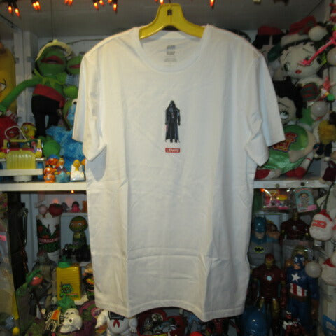 STAR WARS★Star Wars★Levis★STAR WARSxLevis★T-shirt★Darth Vader★Stuffed toy★Doll★Figure★M size★New★White 