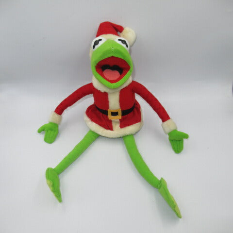 ビンテージ★90’s★マペットショー★KERMIT★カーミット★Christmas★クリスマス★ぬいぐるみ★人形★フィギュア★セサミストリート★センチ★３５センチ