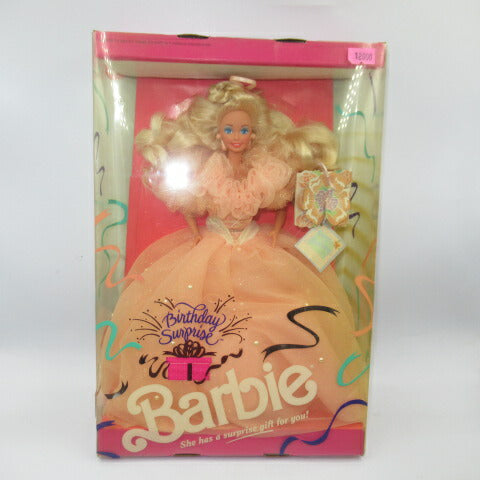 1991★90's★Birthday Surprise Barbie★Birthday Surprise Barbie★Doll★Dress★Figure★Damaged box 