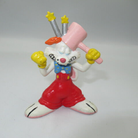 1987★80's★Disney★Disney★ROGER RABBIT★Roger Rabbit★PVC★Doll★Figure★Vintage★Hammer 