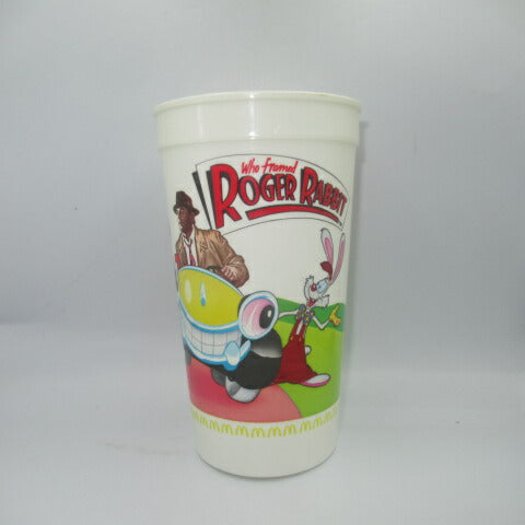 1988★80's★Disney★Disney★ROGER RABBIT★Roger Rabbit★McDonald's★Plastic cup★Cup★PVC★Doll★Figure★Vintage★1 