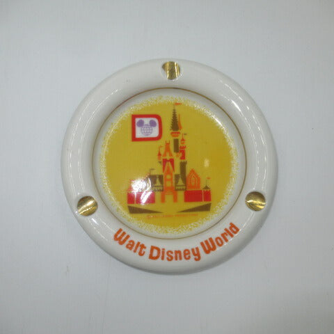 ★Disney★Disney★Mickey Mouse★Mickey Mouse★Cinderella Castle★ASHTRAY★Trinket case★Figures★Dolls★Vintage★Old★12cm 