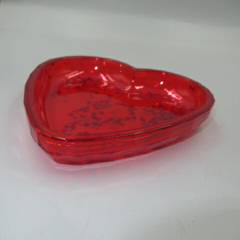 Valentine★Flakes★Tray★Trinket box★Dish★Plate★Figure★Doll★Candy hearts★Red 