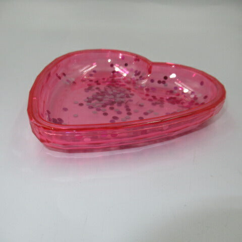 Valentine ★ Flakes included ★ Tray ★ Accessory case ★ Dish ★ Plate ★ Figure ★ Doll ★ Candy hearts ★ Pink 1 