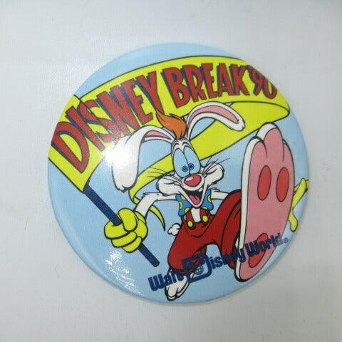 1991年★Disney★ディズニー★ROGER RABBIT★ロジャーラビット★缶バッチ★バッジ★PVC★人形★フィギュア★ビンテージ