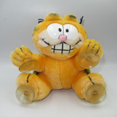 80's★Vintage★Garfield★Stuffed animal★Doll★Figure★GARFIELD★DAKIN★Dakin★18cm★With suction cup 