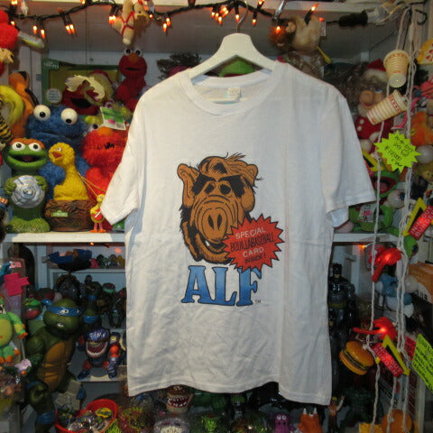 Foreign drama★ALF★ALF★T-shirt★Stuffed toy★Doll★Figure★L size★White★ 