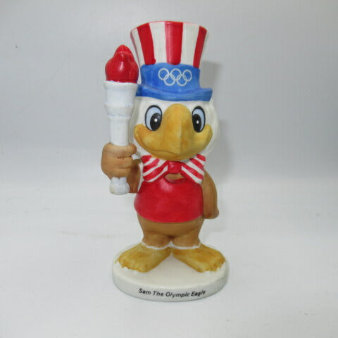 1980年★ロサンゼルス★オリンピック★イーグルサム★Sam the Olympic Eagle★陶器★置き物★ＰＶＣフィギュア★ぬいぐるみ★人形★フィギュア★13センチ