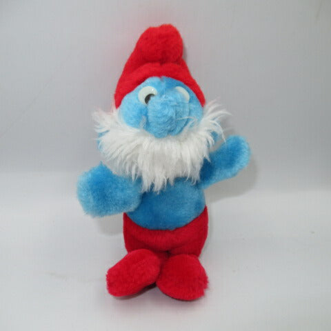 Vintage★SMURFS★Smurfs★Papa Smurf★Papa Smurf★Vintage★vintage★Plush★Doll★Figure★ 