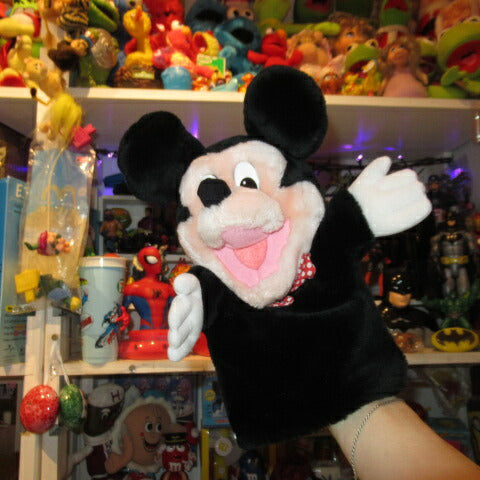 DeadStock★Vintage★Mickey Mouse★Mickey★Puppet Doll★Stuffed Animal★Doll★Old★Disney★Mickey Mouse★DISNEY★ 