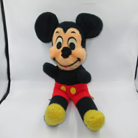 Vintage★Mickey Mouse★Mickey★Plush★Doll★Old★Disney★Mickey Mouse★DISNEY★Walt Disney Productions 